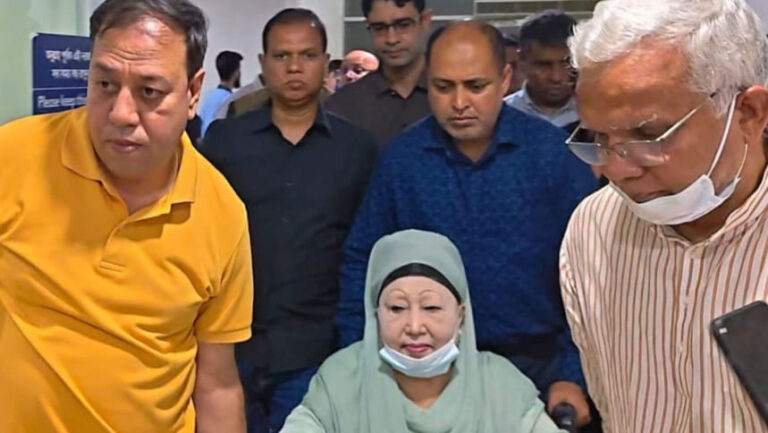 カレダ・ジア、エバーケア病院に入院