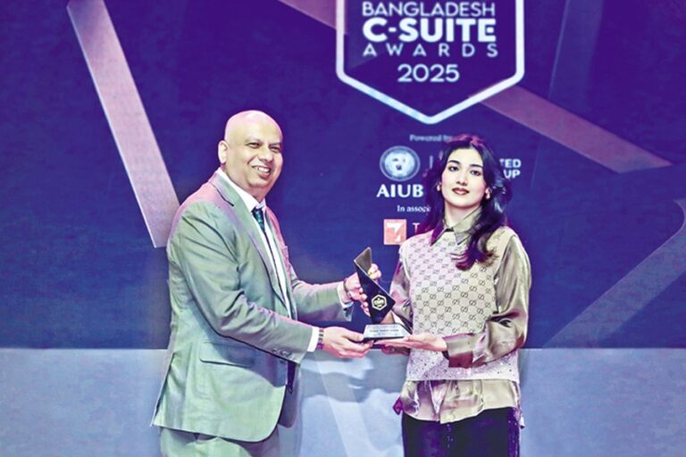 ウォルトン・マイクロテックCEOニシャット・タスニム氏が「今年のCEO」に選出