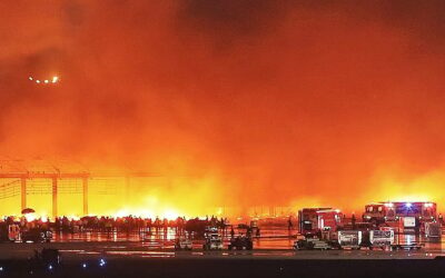 シャージャラル空港の火災は妨害行為ではなく、電気系統のショートが原因