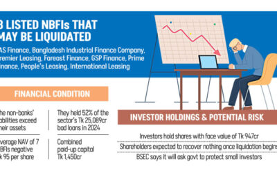 NBFIの清算計画：株主の損失額