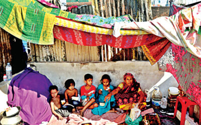 コレールスラム：火災後の復興