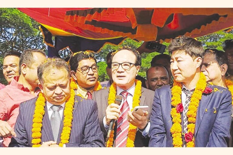 韓国チームがチャンドプル吊り橋プロジェクトを視察