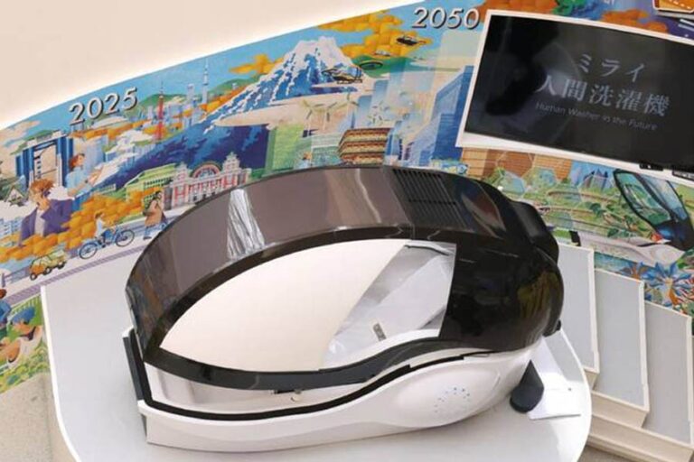 人間洗濯機が日本で発売