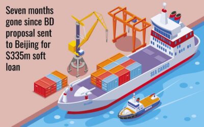 中国、港湾の新しい桟橋2カ所への資金提供を延期