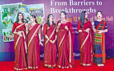 IUBがサイマホール10周年を祝う