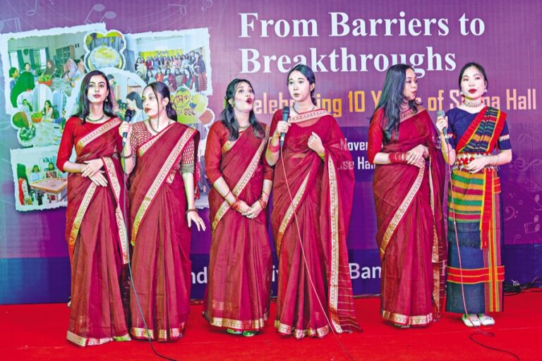 IUBがサイマホール10周年を祝う