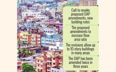 DAPへの変更案はダッカの住みやすさを脅かすと専門家は指摘