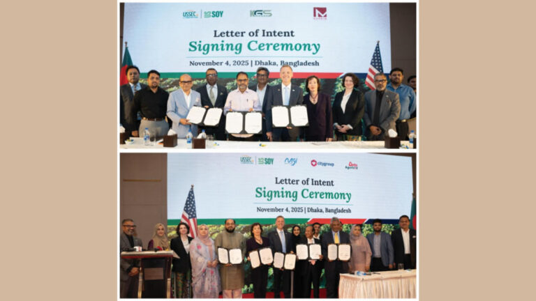 地元企業5社が12億5000万ドル相当の米国産大豆製品を輸入