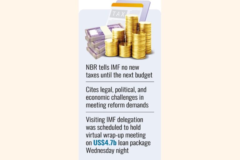 NBR、選挙前に年半ばの増税を否定