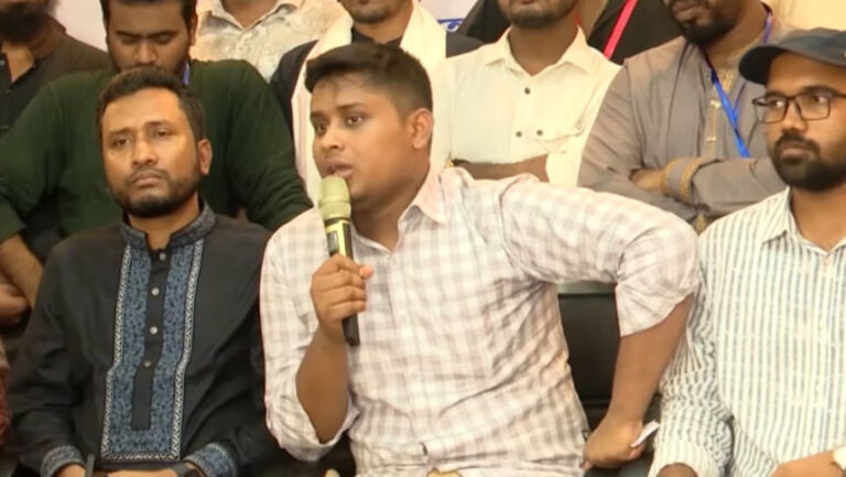 ハスナット氏はBNPの指名を受けていない党首らがNCPに加わることを歓迎