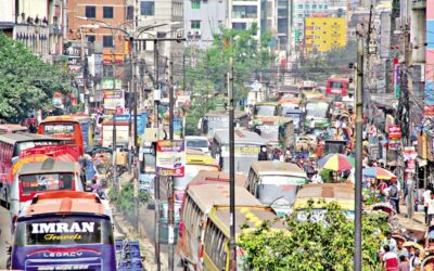 深刻な交通渋滞 –