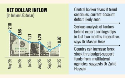収益と支出の不一致で外貨バッファーが減少