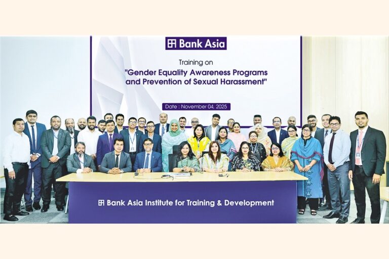 バンク・アジアがジェンダー平等に関する啓発プログラムを主催