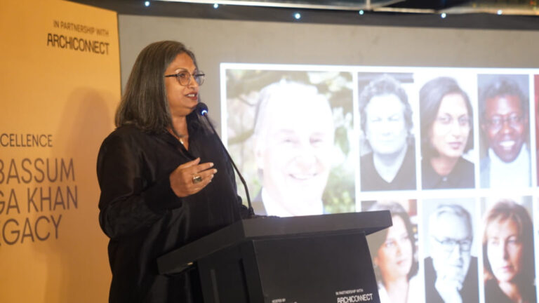 アガ・カーン賞を2回受賞した建築家マリーナ・タバスム氏が栄誉を受ける