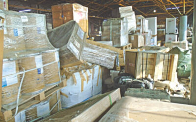 HSIA貨物地区の警備が緩み、盗難が増加