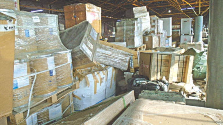 HSIA貨物地区の警備が緩み、盗難が増加