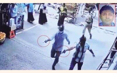 1人が射殺され、バスが焼かれ、カクテルが爆発