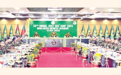 バングラデシュ歩兵連隊第20回年次指揮官会議