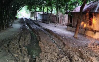 マグラの浸食が悪化し、住宅や農地が危険にさらされている