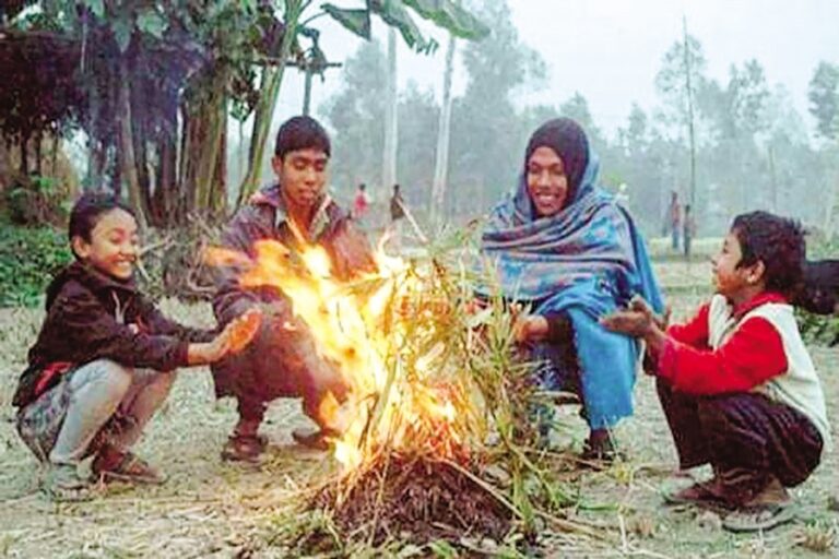 冬がまもなくバングラデシュに到来する