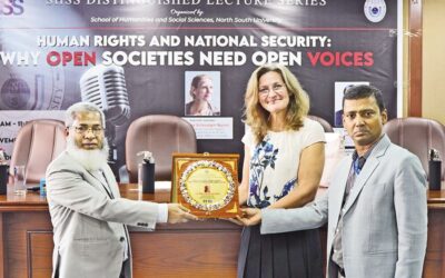 NSUが人権に関する講演会を開催