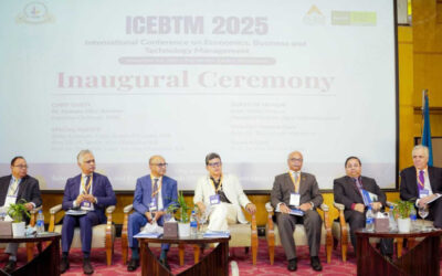 IUBのビジネスカンファレンスが始まる