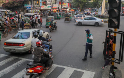 港湾都市の交通管制はまだデジタル化されていない