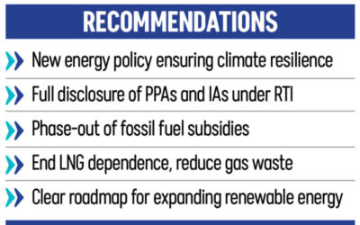 気候変動に強いエネルギーの未来にコミットする必要がある