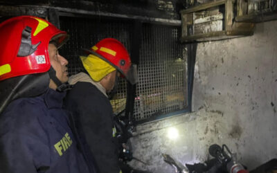 グリスタン市場の火災は鎮火中