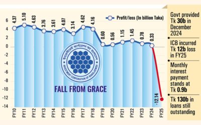政府が新たな融資返済資金を拒否したため、ICBの再建は困難に