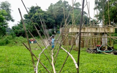 マニクガンジの重要な橋は1年以上も半分しか建設されていない
