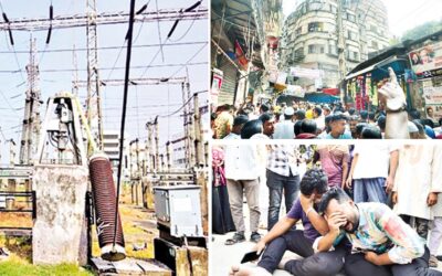 金曜日の地震の余波: