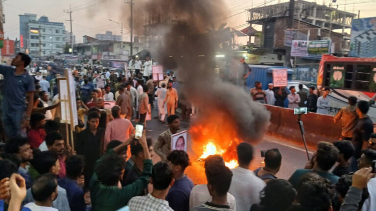 BNP派閥がCTGの道路を封鎖