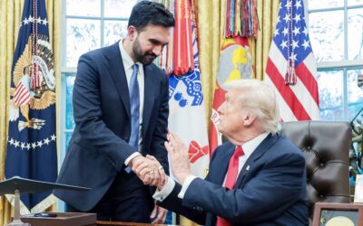 マムダニ氏とトランプ大統領、ホワイトハウスでの会談で満面の笑み