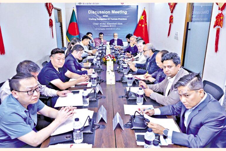 BCCCIが中国のビジネス代表団と意見交換