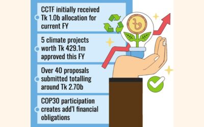 CCTFは気候リスク活動の拡大のために予算増額を求める