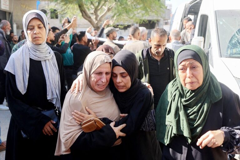 イスラエルの攻撃でパレスチナ人24人が死亡