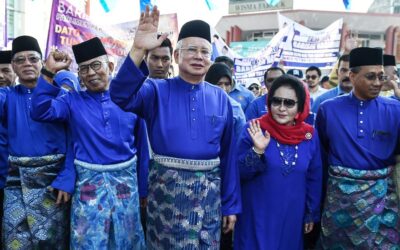 マレーシア元首相ナジブ氏、1MDB汚職裁判で有罪判決