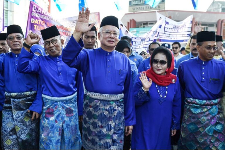 マレーシア元首相ナジブ氏、1MDB汚職裁判で有罪判決