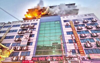 グリスタンビルの火災は鎮火