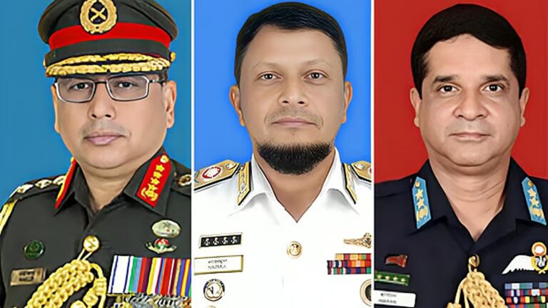 陸軍、海軍、空軍の司令官らがエバーケアのカレダ氏を訪問