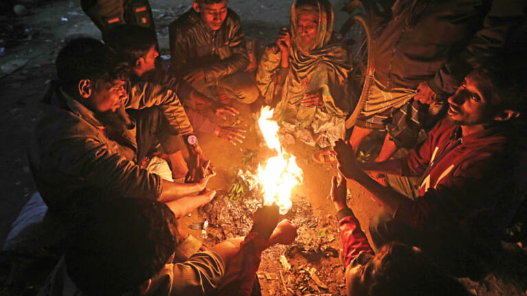 厳しい寒さが北部の生活を混乱させる