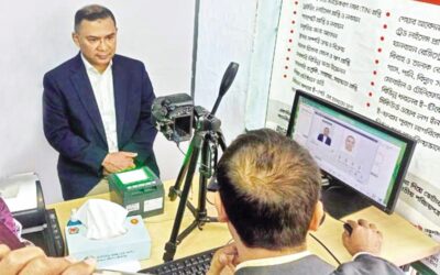 タリク氏が有権者登録を完了