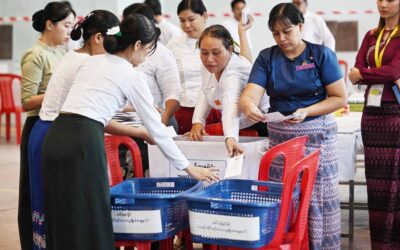 ミャンマー軍事政権、5年間の内戦を経て選挙を実施