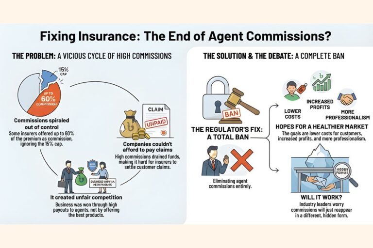 損害保険会社は代理店なしでは事業を失うことを懸念している