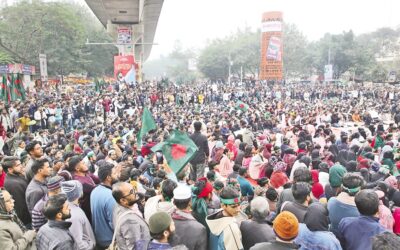 インキラブ・モンチョ、シャーバグ封鎖を継続