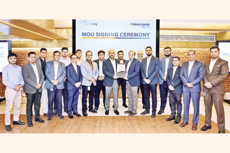 BRAC BANKとWATER.ORGがソーシャルボンドを通じて洗濯資金の拡大に提携
