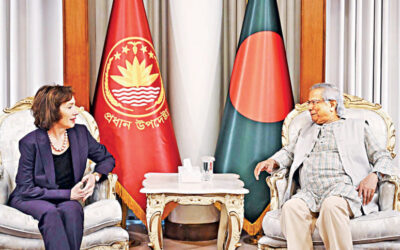 ユヌス氏、自由で公正かつ平和的な選挙を誓う