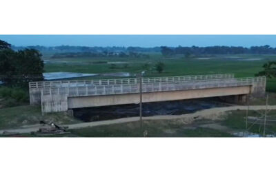 2年間使われていない道路のない橋