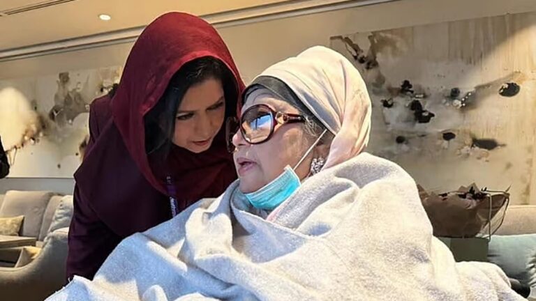 ズバイダ・ラーマンがダッカに到着、救急ヘリコプターは遅延の可能性